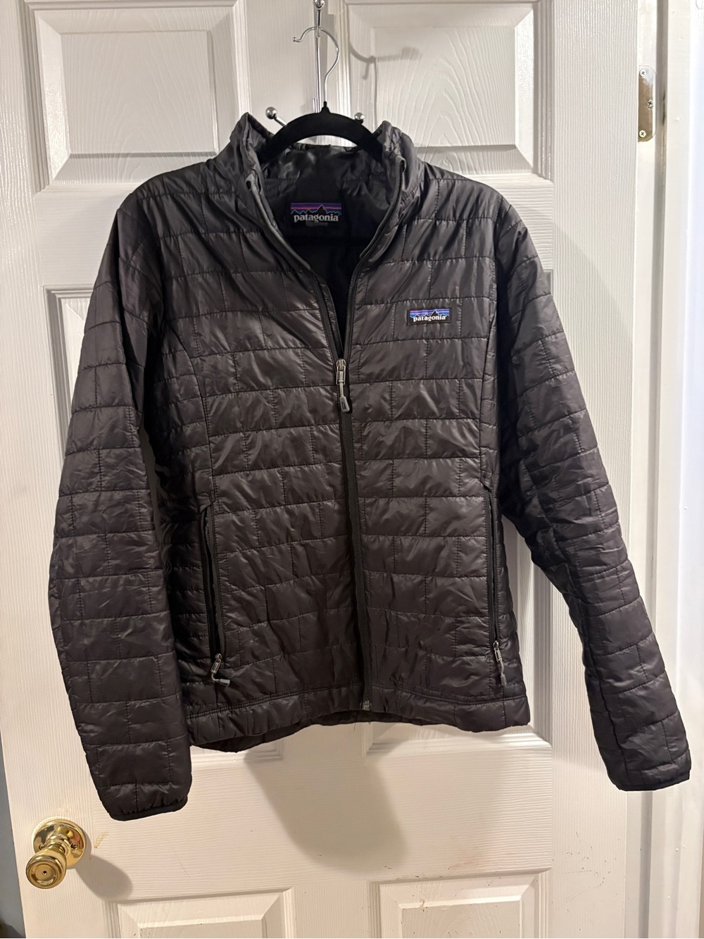 Patagonia Black Quilted Lightweight Puff Jacket